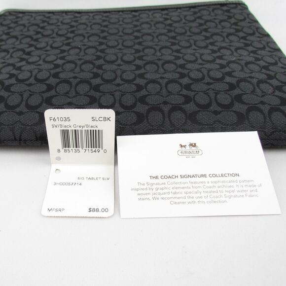 Coach Signature Tablet Sleeve / Case - Picture 5 of 8